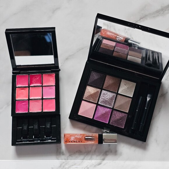 Givenchy - Le 9 de Givenchy LE 9.03 EyeShadows Palette & EUPHORIC PINK Lip Cheek
